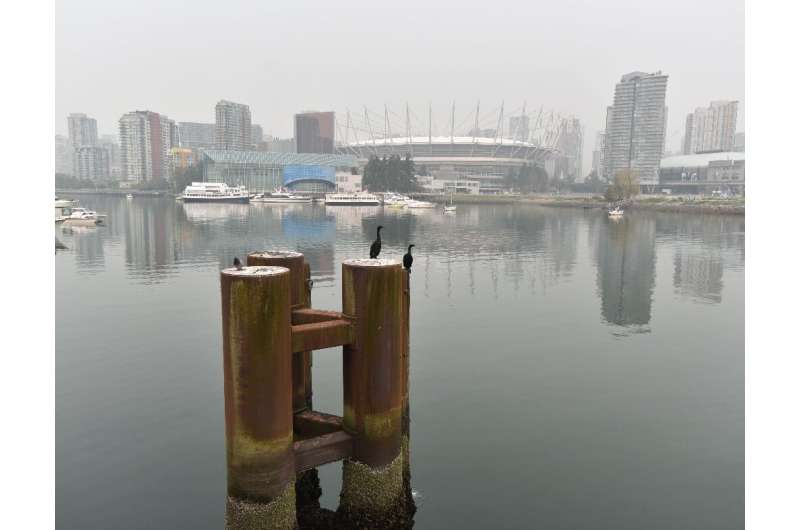People in Vancouver have spent days smarting under a thick haze that has irritated eyes and throats