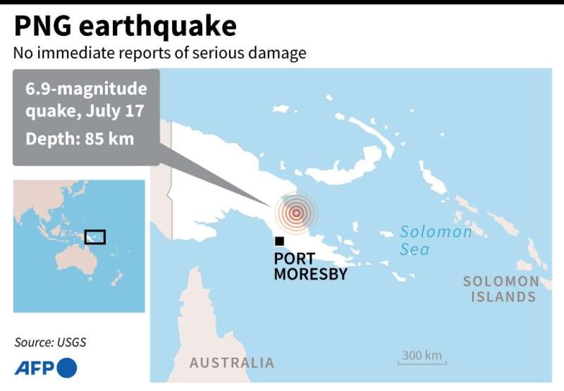 PNG earthquake