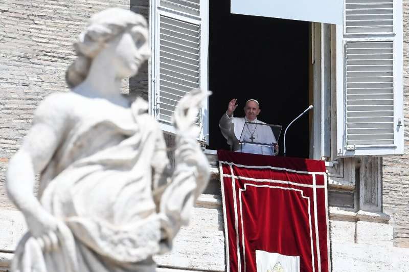 Pope Francis said the worst of the coronavirus crisis was over in Italy as he addressed the faithful for the first time in Saint