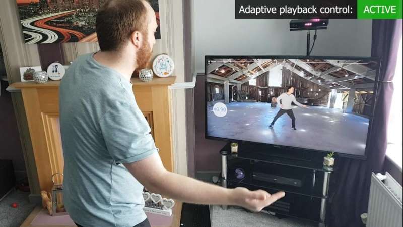 Reactive Video playback that you control with your body