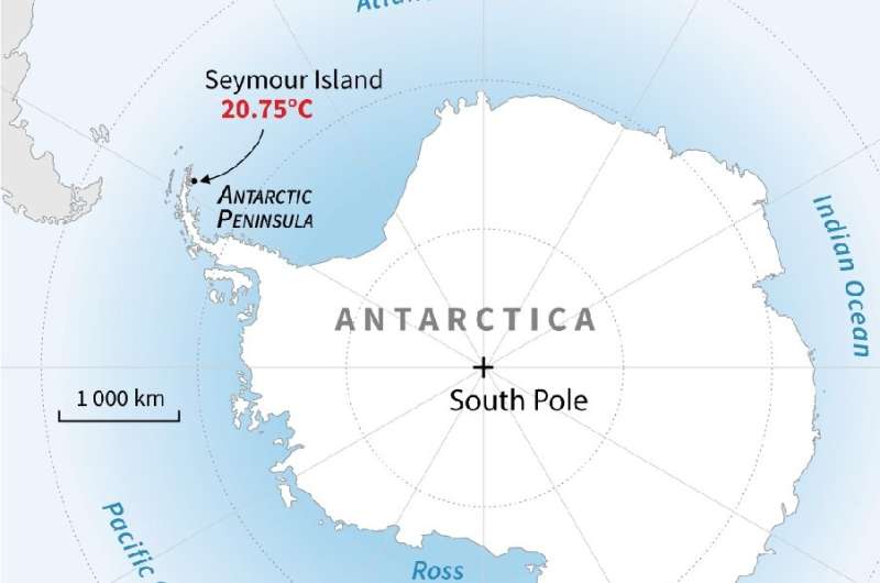 Record heat in Antarctica