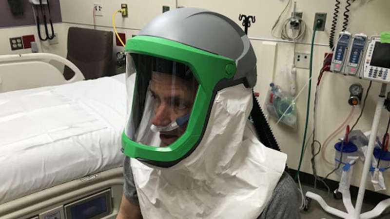 Repurposed industrial respirator could free ventilators for COVID-19 patients