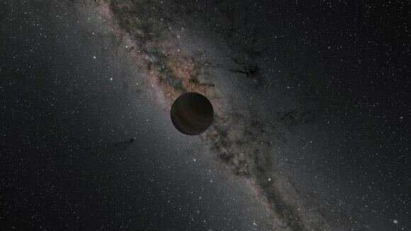 Rogue Earth-mass planet discovered freely floating in the Milky Way without a star