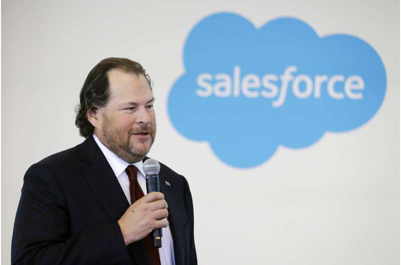 Salesforce buying work-chat service Slack for $27.7 billion