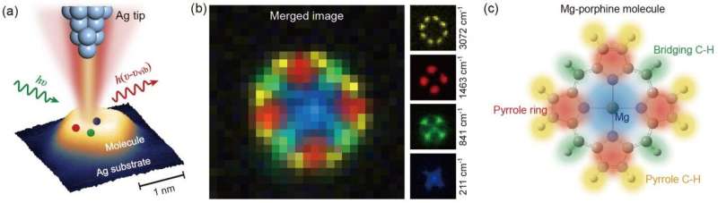 Scanning Raman picoscopy: A new methodology for determining molecular chemical structure