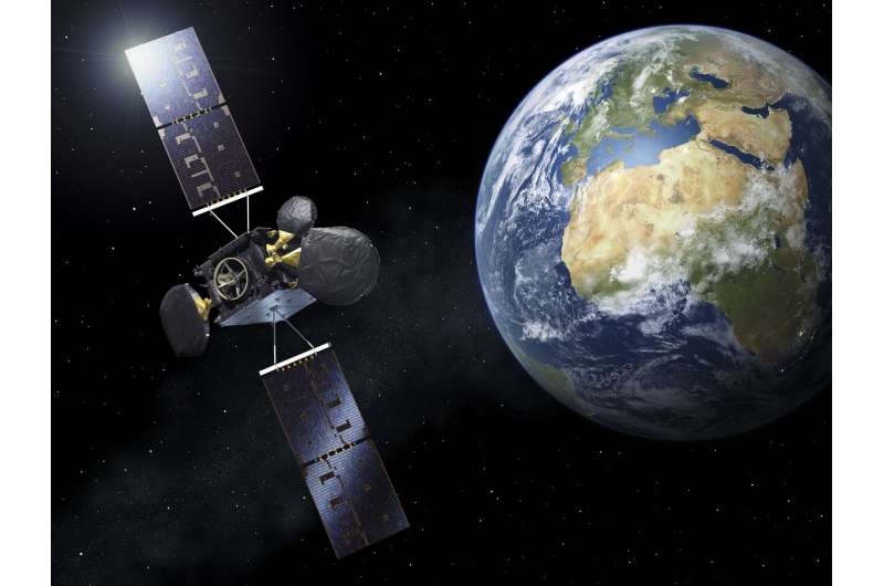 Second space data highway satellite set to beam