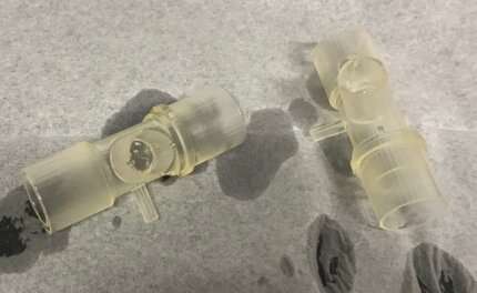 Small but critical ventilator parts run low, so researchers make their own