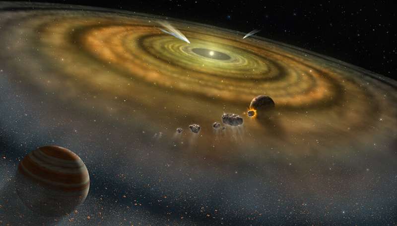 Solar system formed in less than 200,000 years