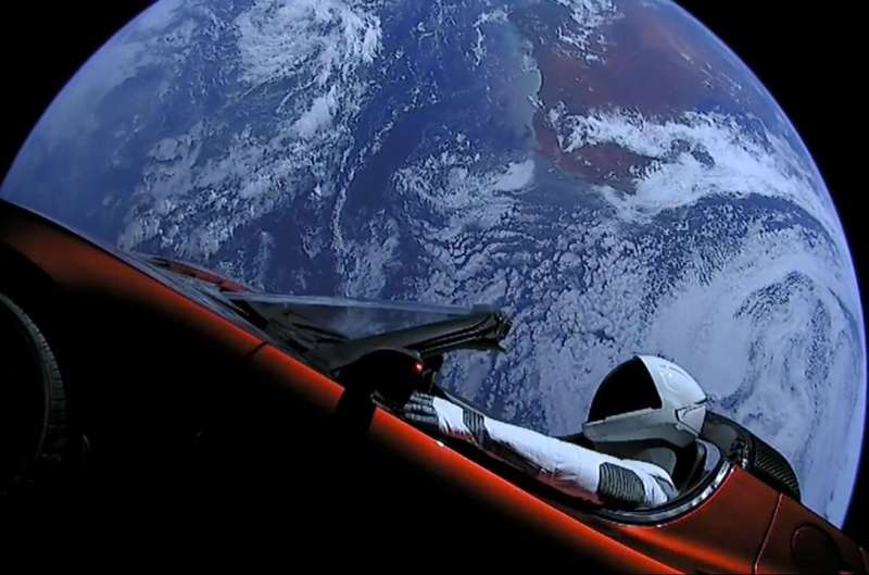 Starman just made his closest approach to Mars