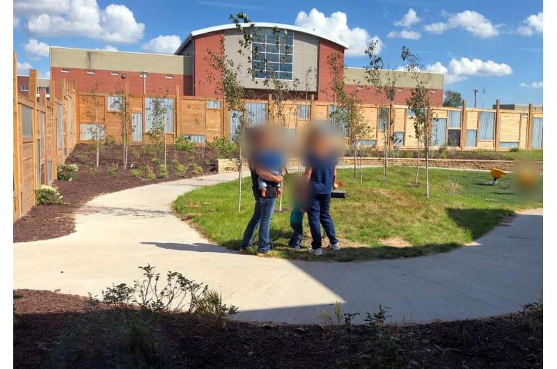 Study: Visitor's garden is improving prison visitation experience for all