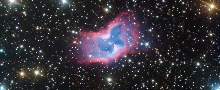 Stunning space butterfly captured by ESO telescope
