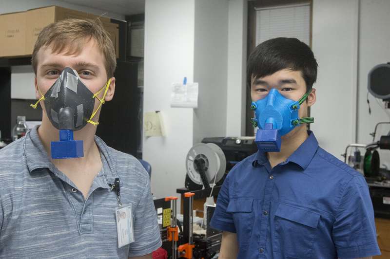 Team releases plans for 3D-printed masks