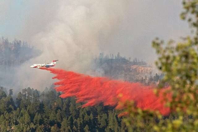 The consequences of spraying fire retardants on wildfires