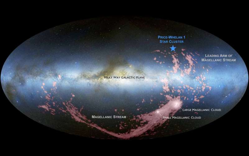 The Milky Way's impending galactic collision is already birthing new stars