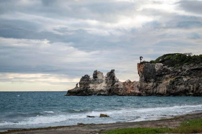 The popular tourist landmark Punta Ventana was destroyed after an earthquake in Guayanilla, Puerto Rico on January 6