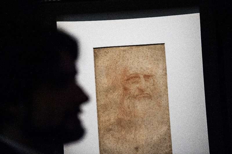 The 'Portrait of a man in red chalk' (circa 1510) is widely accepted as a self portrait of Leonardo da Vinci