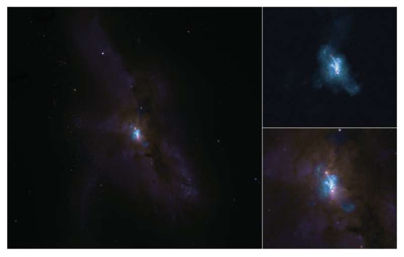 The turbulent life of two supermassive black holes caught in a galaxy crash