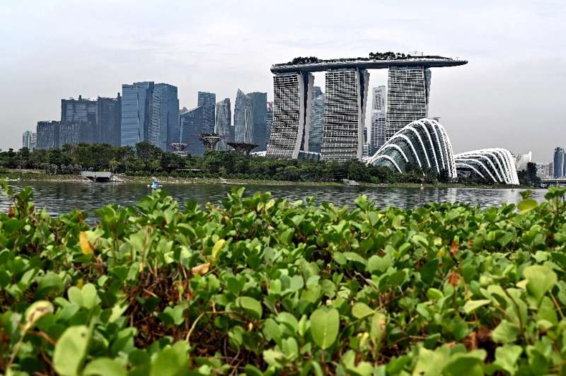 The use of drones is part of Singapore's drive to embrace technological innovation