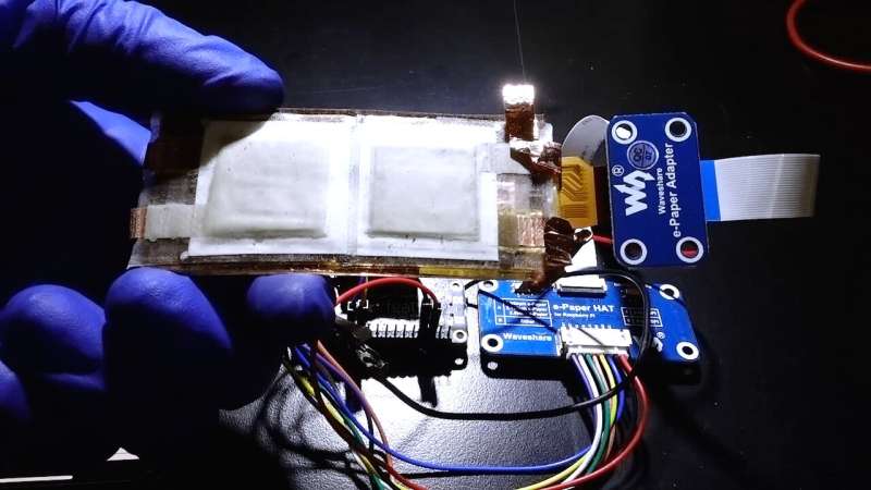 This flexible and rechargeable battery is 10 times more powerful than state of the art