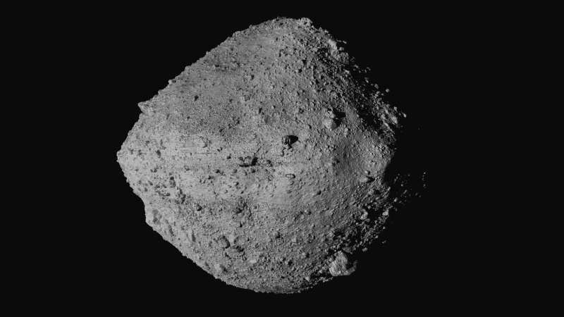 Touch-and-go: US spacecraft sampling asteroid for return