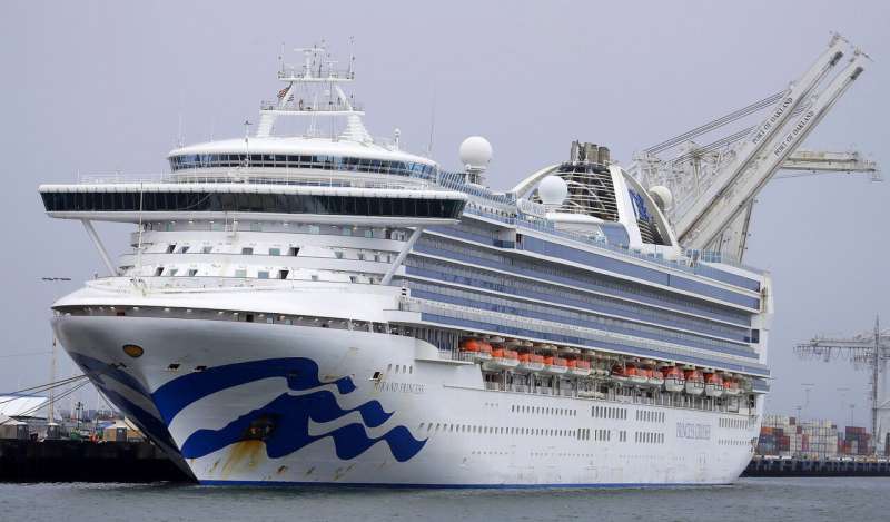 Two deaths tied to California cruise ship, with few tested