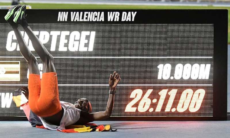 Uganda's Joshua Cheptegei beat the men's 10,000m world record previously set in 2005 by Kenenisa Bekele by an astonishing six se