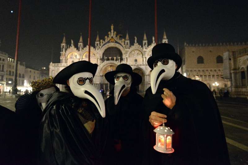 Venice holds a 'Plague Doctors Procession' each year
