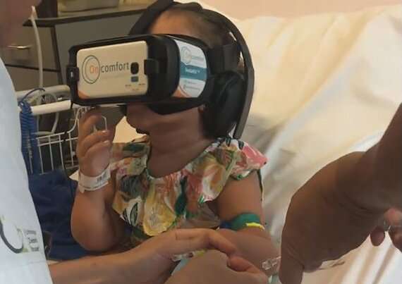 VR headsets and hypnosis may help distract patients undergoing medical procedures