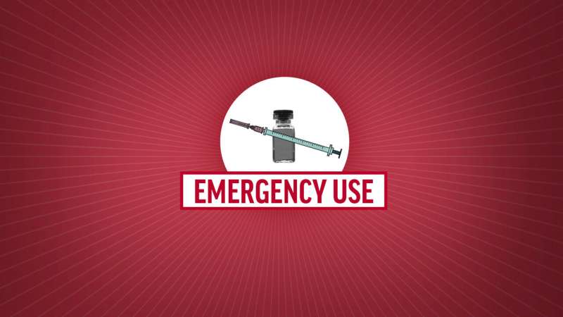 What does emergency use for a COVID-19 vaccine mean?