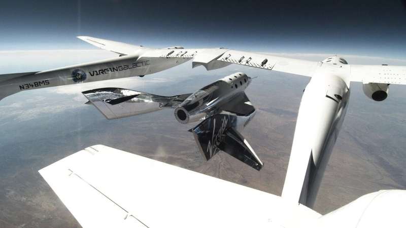 Window opens for Virgin Galactic test flight from spaceport