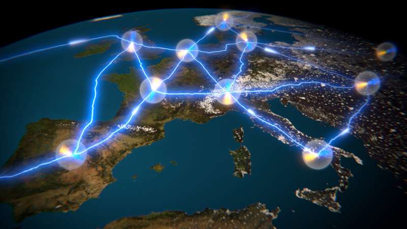 World’s record entanglement storage sets up a milestone for the European Quantum Internet Alliance