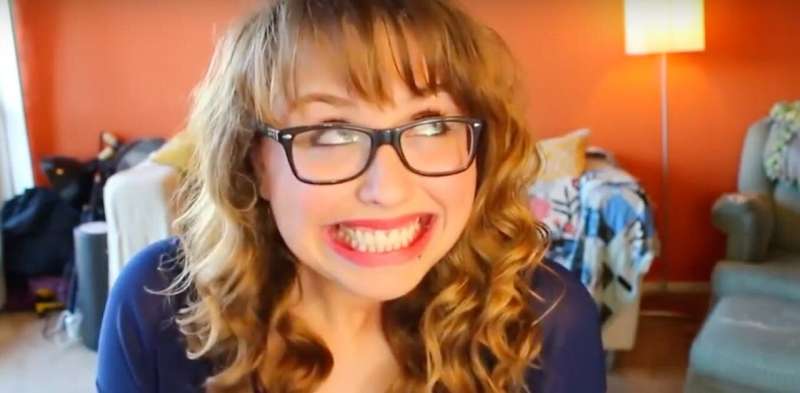 Here, YouTuber Laci Green. 