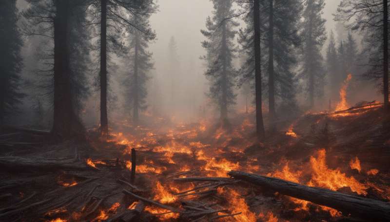   Orman yangınlarıyla perde arkasından mücadele