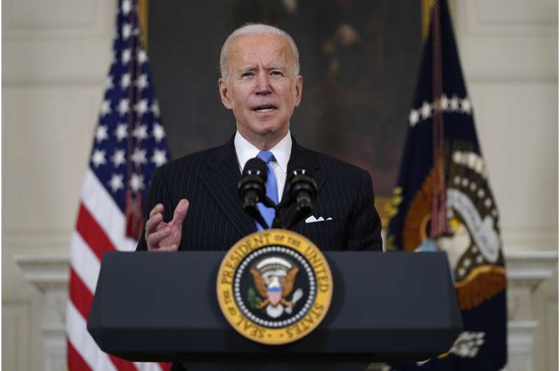 Biden vows enough vaccine for all US adults by end of May