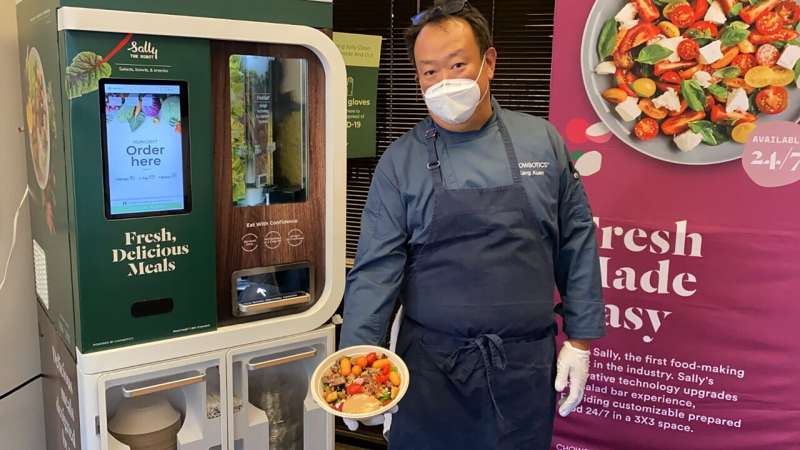 DoorDash buys robot food prep company Chowbotics
