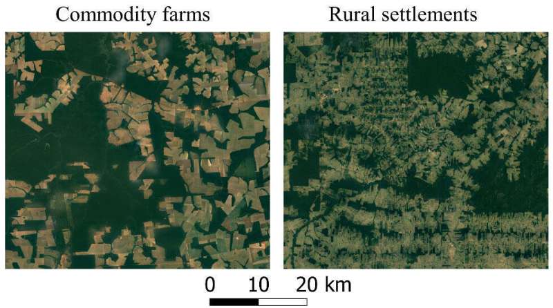 Large-scale com­mod­ity farm­ing ac­cel­er­at­ing cli­mate change in the Amazon rain­forest