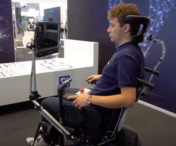 RoboEYE: a semi-autonomous and gaze-guided wheelchair