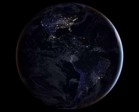This is what rolling blackouts look like from space