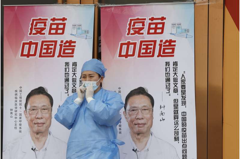 Top Chinese official admits vaccines have low effectiveness (Update)