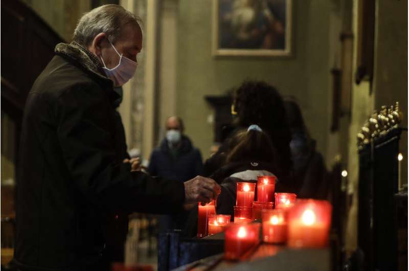 With heavy hearts, Italians mark year of COVID-19 outbreak