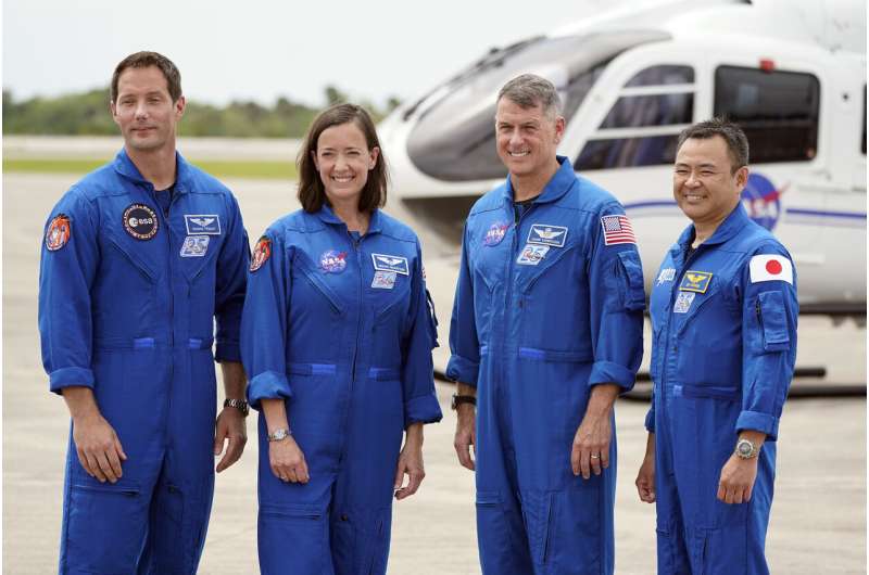 Astronauts flying reused SpaceX rocket, capsule for 1st time