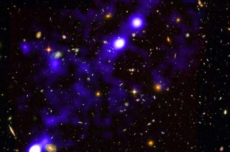 Astronomers map silk of cosmic web