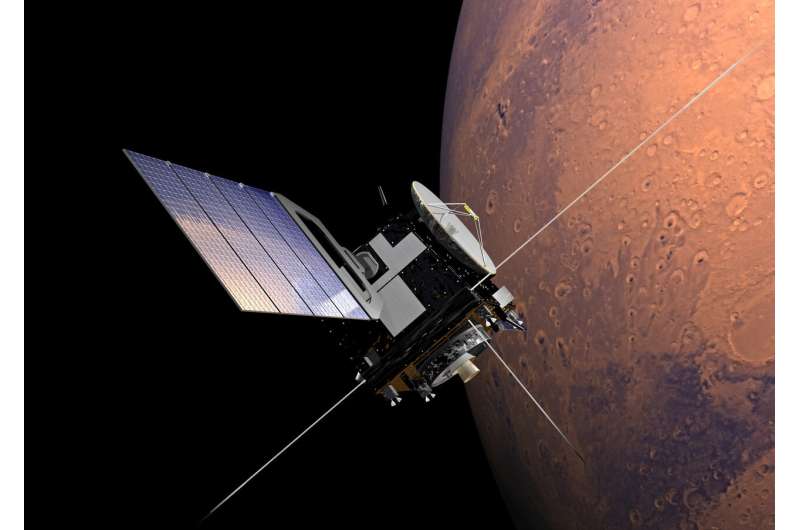 ESA Mars orbiters support NASA Perseverance landing