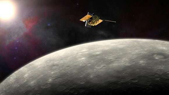 MESSENGER saw a meteoroid strike Mercury