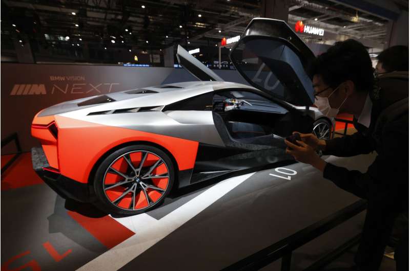 New SUV models star at China auto show under virus controls