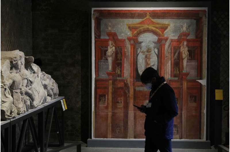 Pompeii's museum comes back to life to display amazing finds