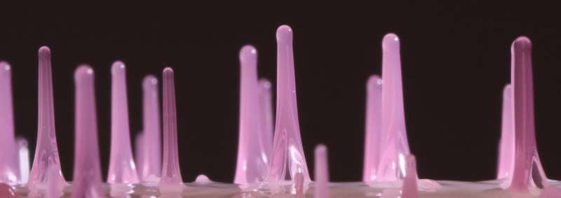Researchers grow artificial hairs with clever physics trick