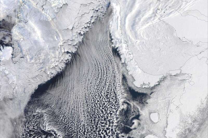 Snow chaos in Europe caused by melting sea-ice in the Arctic