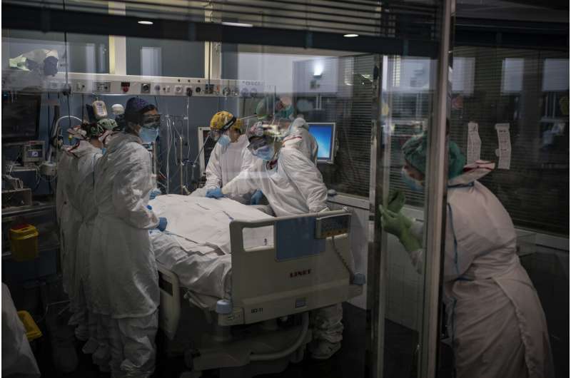 Spain's virus surge hits mental health of front-line workers