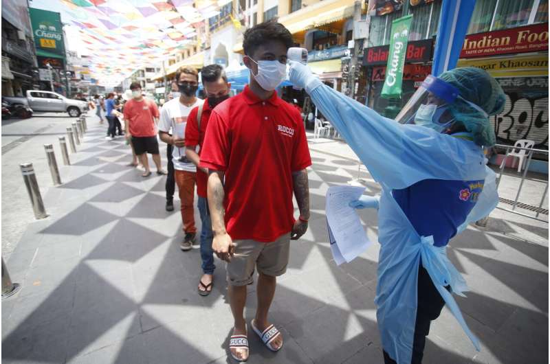 Thailand's daily COVID infections hit record, topping 1,300